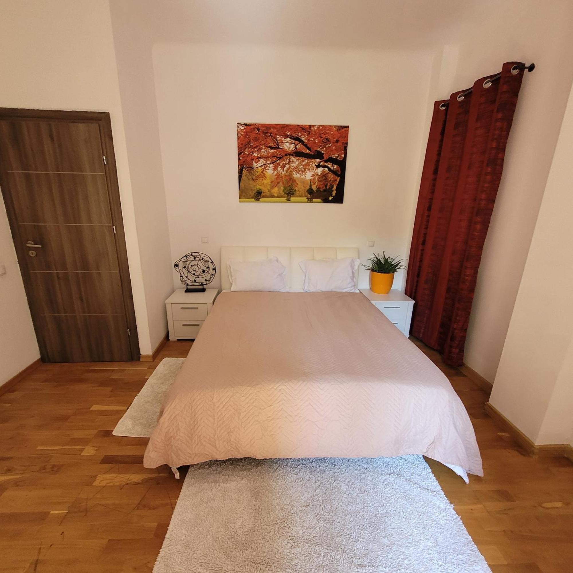Anastasia Balcescu Apart 4 Self Check In Code From 2Pm Kitchen And Bedroom Bukarest Kültér fotó